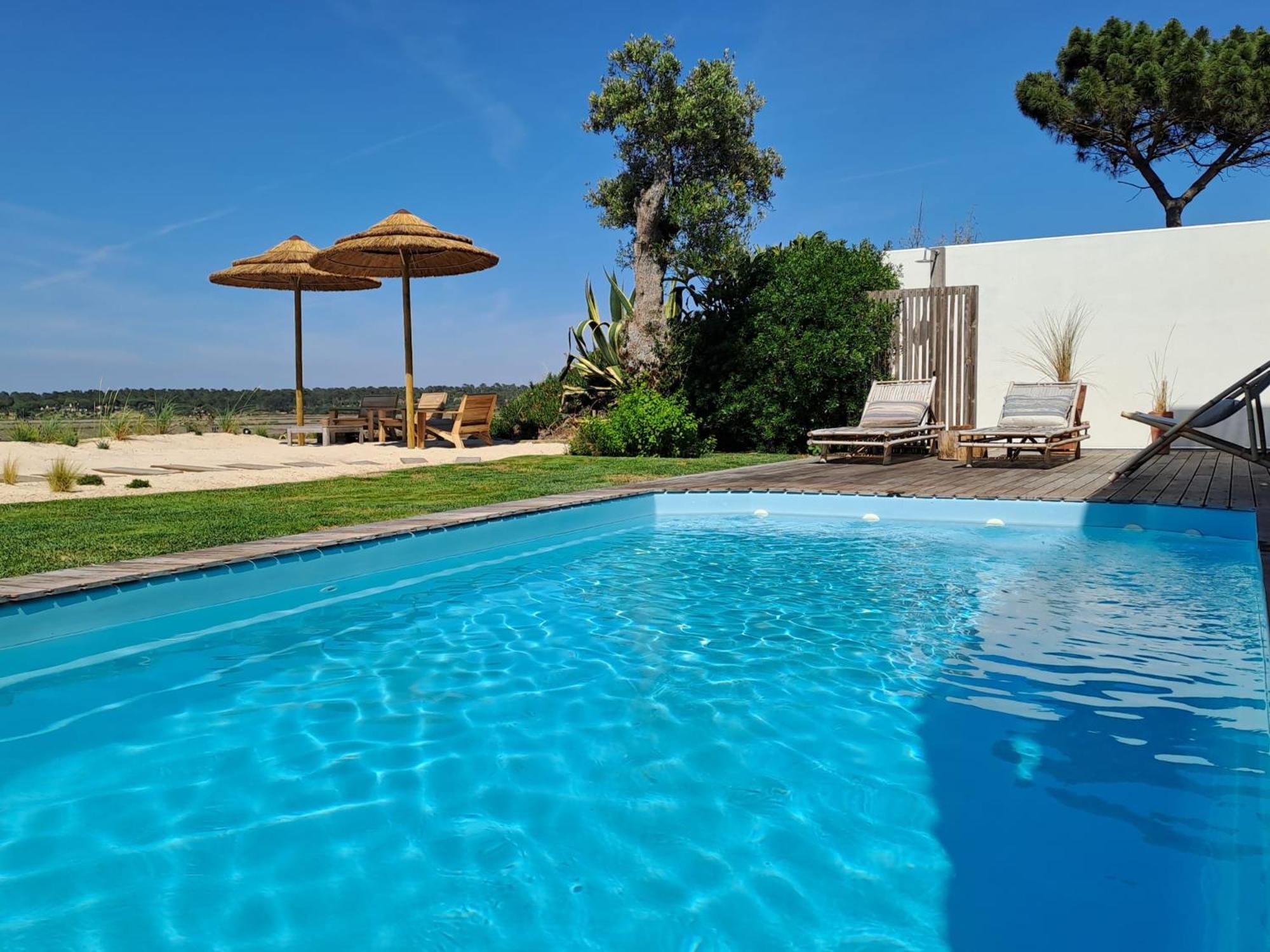 Casa Atlantico Carvalhal Comporta, Apartamento Piscina Aquecida Exterior foto